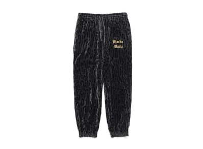 WACKO MARIA LEOPARD VELVET PANTS "Gray"