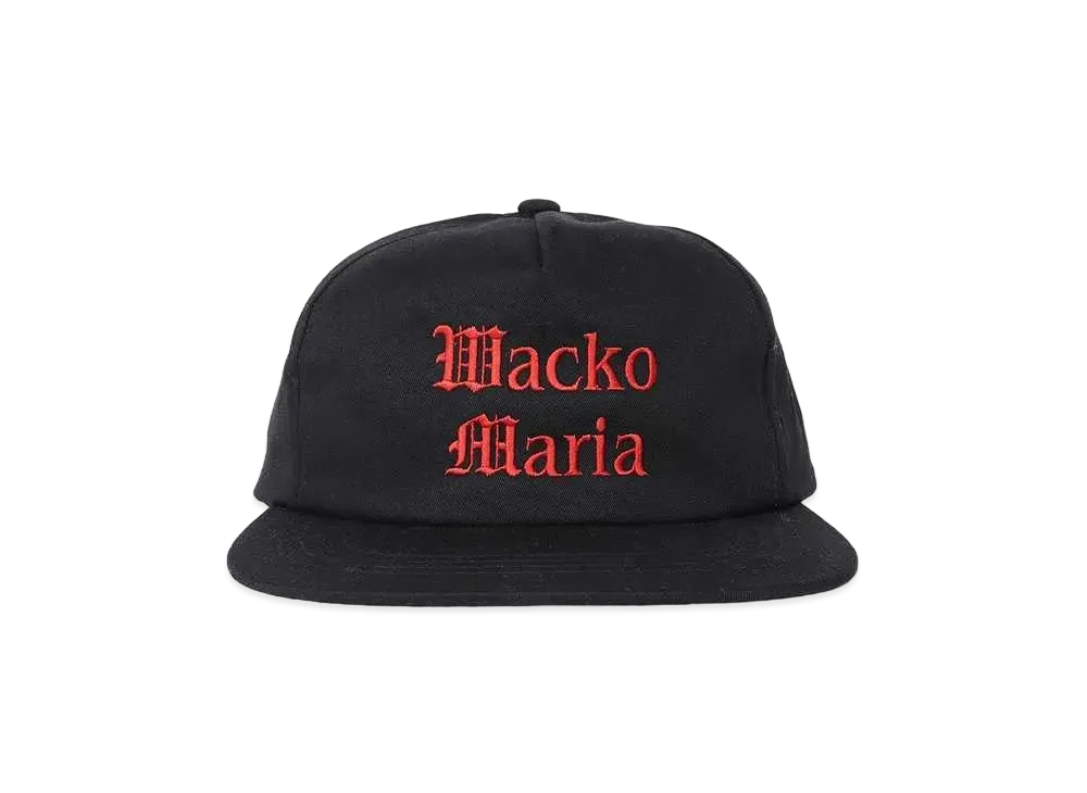 WACKO MARIA SNAPBACK CAP #1 "Black"