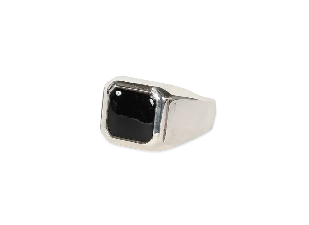 WACKO MARIA SIGNET RING "Silver"