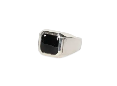 WACKO MARIA SIGNET RING "Silver"