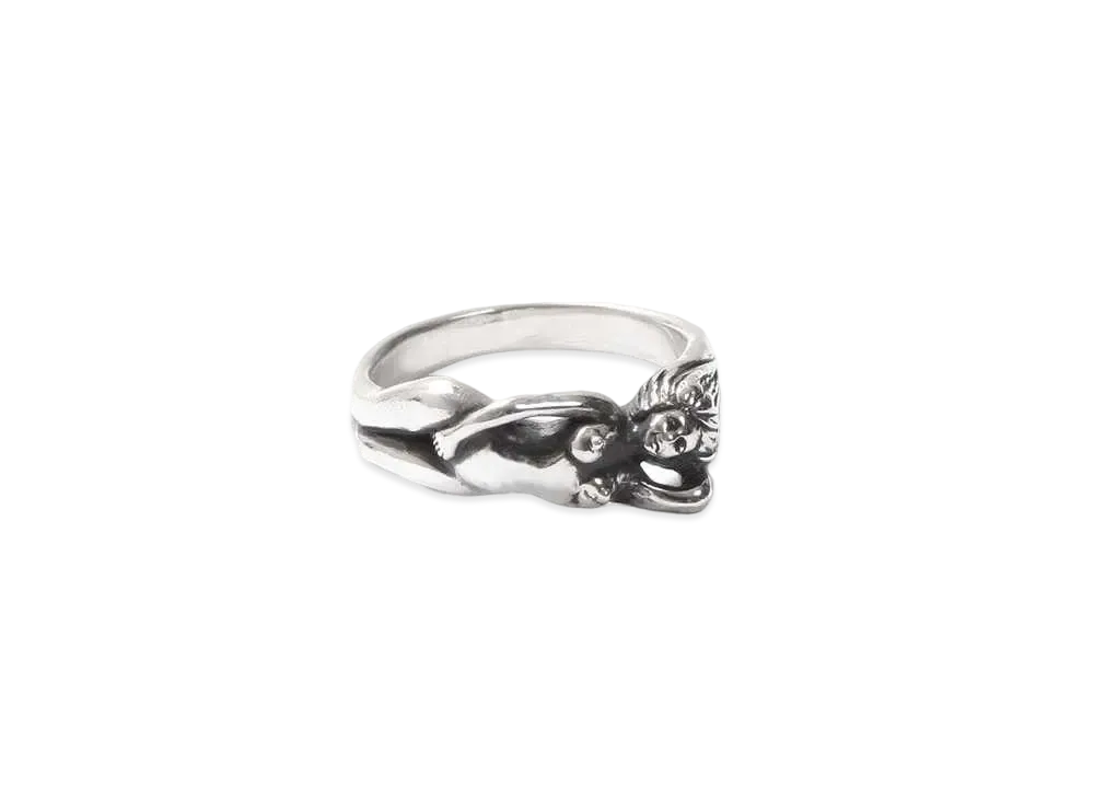 WACKO MARIA NUDE RING "Silver"