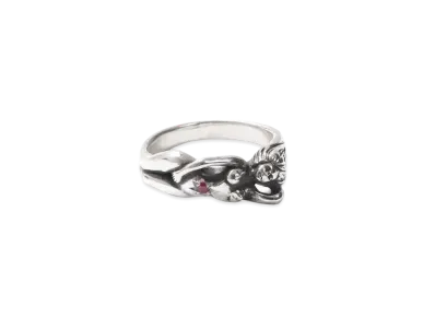 WACKO MARIA NUDE RING "Ruby"