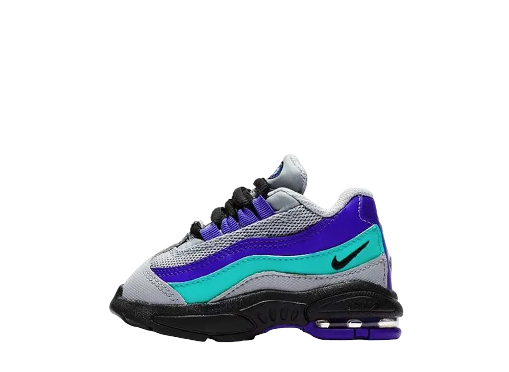 Nike TD Air Max 95 "Wolf Grey/Grape"