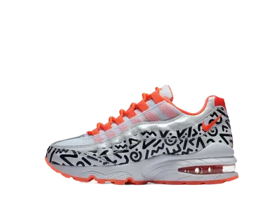 Nike GS Air Max 95 "White/Black Crimson"