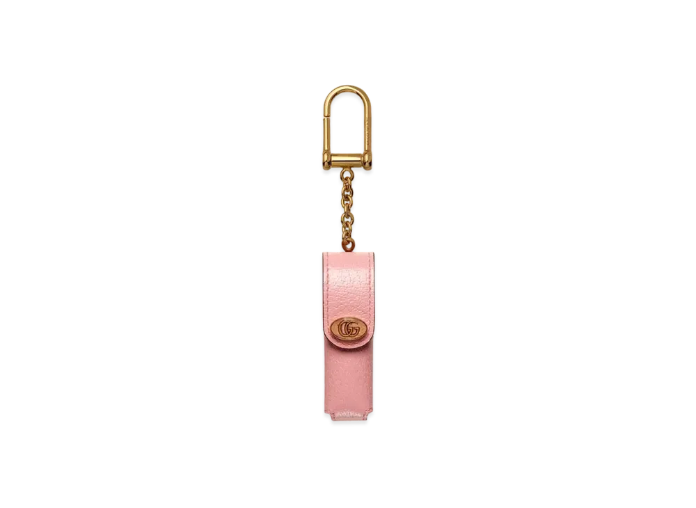 GUCCI Porte Rouges Keychain ”Pink”