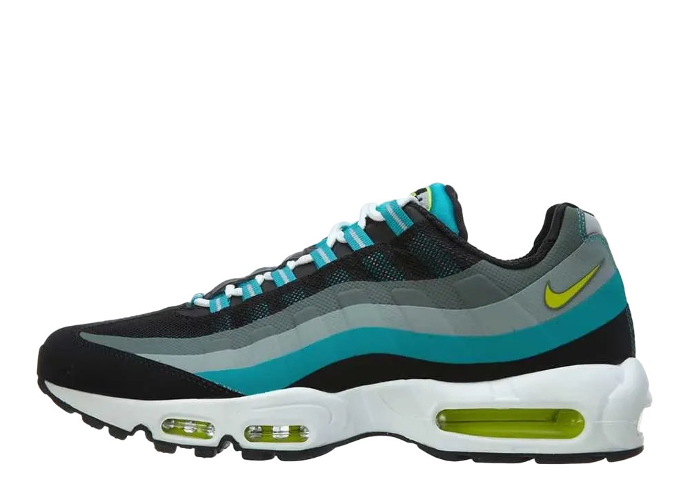 Nike Air Max 95 No Sew Running Sneakers "Black/Venom Green/Turbo Green"