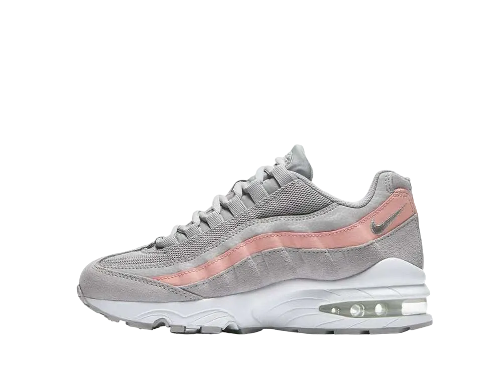 ナイキ GS エアマックス95 "アトモスフィアグレー/ブリーチドコーラル" (キッズ)