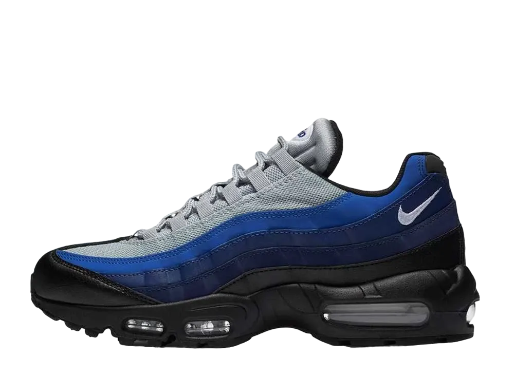 ナイキ エアマックス95 "ブラック/バイナリブルー"