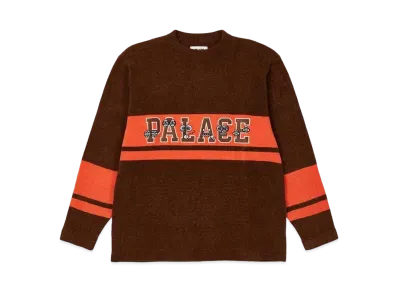 PALACE CHENILLE KNIT "Brown/Orange"
