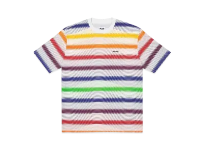 PALACE WAVEY STRIPE T-SHIRT "White"