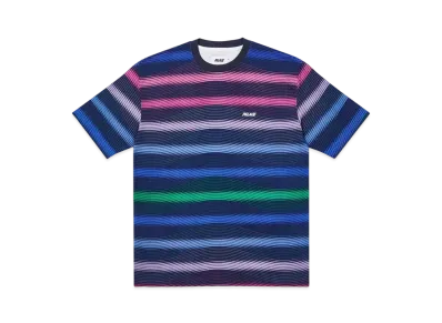 PALACE WAVEY STRIPE T-SHIRT "Navy"