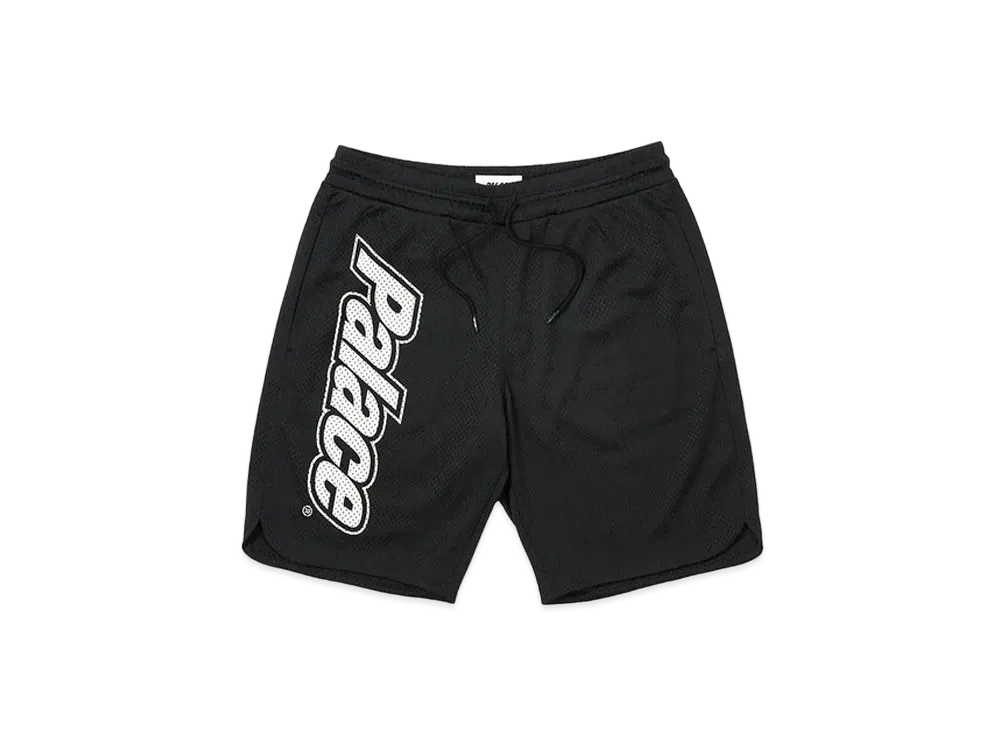 PALACE LOWERCASE FONT SHORTS "Black"