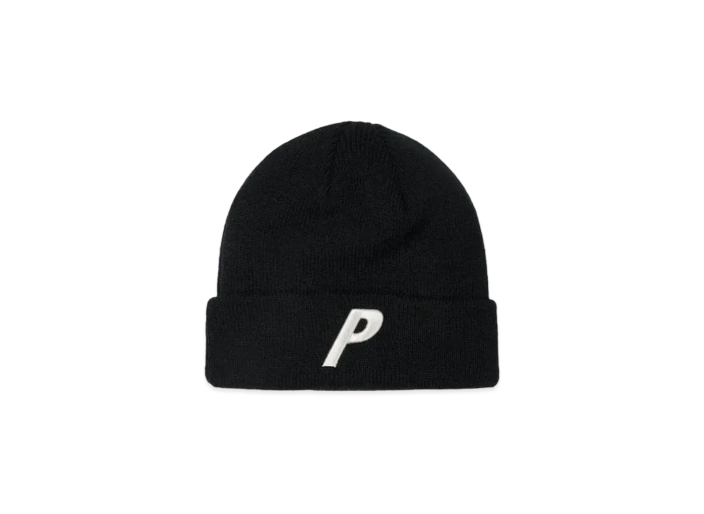 PALACE 3D P BEANIE "Black"