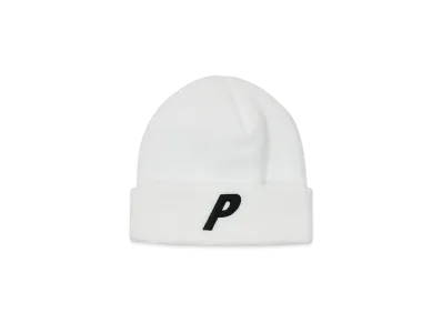 PALACE 3D P BEANIE "White"