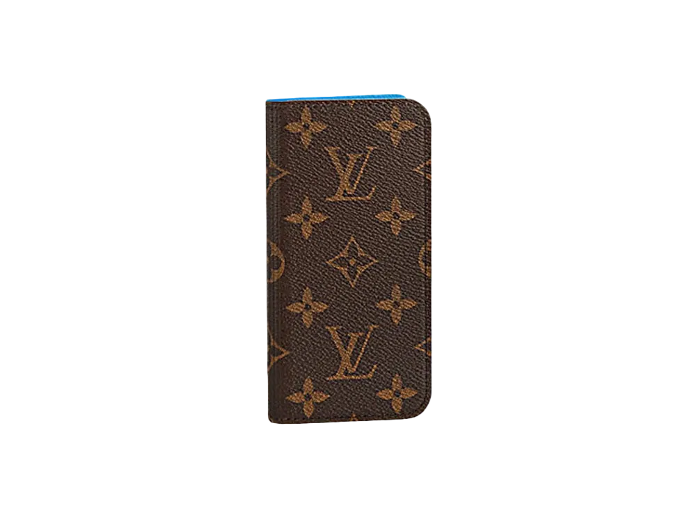 Louis Vuitton Monogram iPhone 6 Folio "Blue"