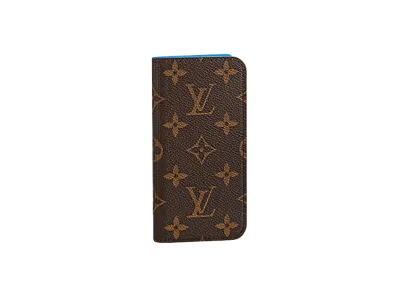 Louis Vuitton Monogram iPhone 6 Folio "Blue"