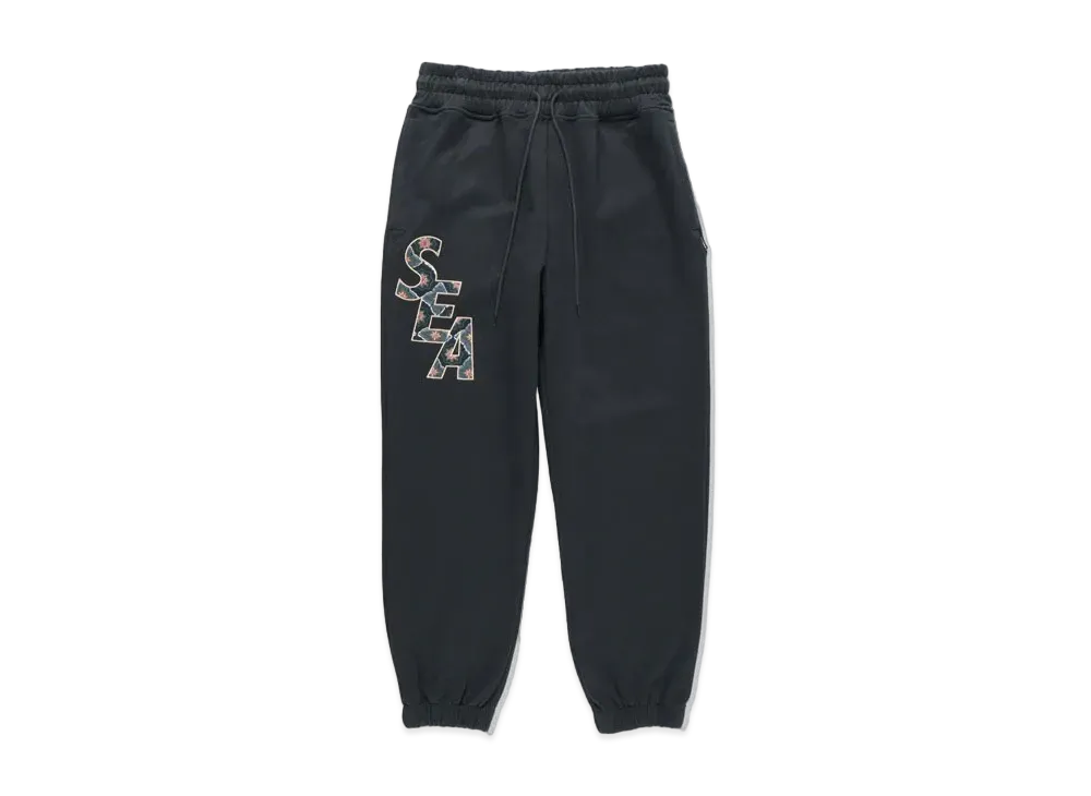 WIND AND SEA S_E_A (PATTERN) SWEAT PT "Black"