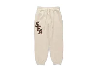 WIND AND SEA S_E_A (PATTERN) SWEAT PT "Ivory"