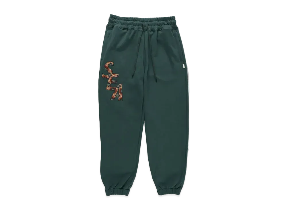 WIND AND SEA S_E_A (PATTERN) SWEAT PT "Green"