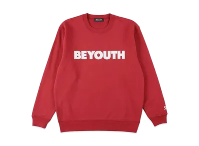 WIND AND SEA BE YOUTH CREW NECK "Burgandy"