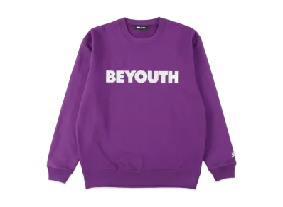 WIND AND SEA BE YOUTH CREW NECK "Purple"