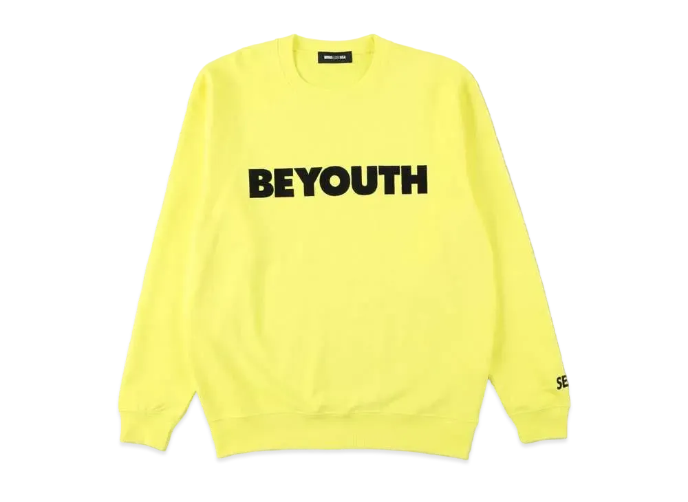 WIND AND SEA BE YOUTH CREW NECK "Yellow"