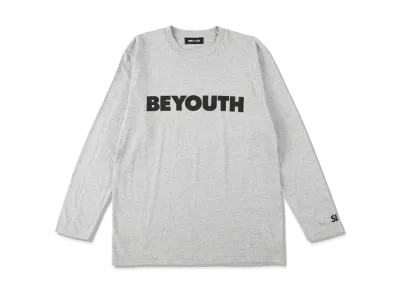 WIND AND SEA BE YOUTH L/S TEE "Gray"