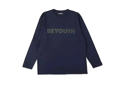 WIND AND SEA BE YOUTH L/S TEE "Navy"