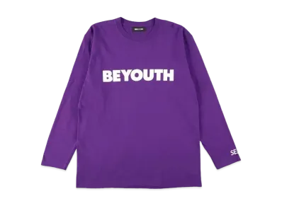 WIND AND SEA BE YOUTH L/S TEE "Purple"