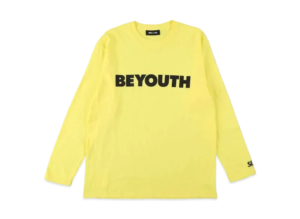 WIND AND SEA BE YOUTH L/S TEE "Yellow"