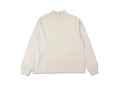 WIND AND SEA SEA (PIGMENT-DYE) L/S MOCKNECK T-SHIRT "L.Gray"