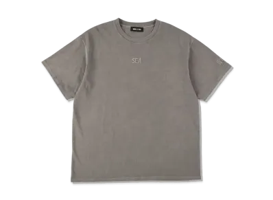 WIND AND SEA SEA (PIGMENT-DYE) S/S T-SHIRT "Charcoal"