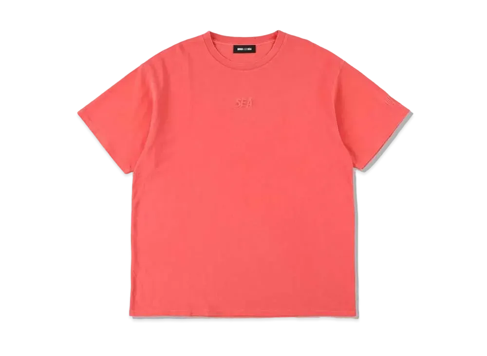 WIND AND SEA SEA (PIGMENT-DYE) S/S T-SHIRT "Red"
