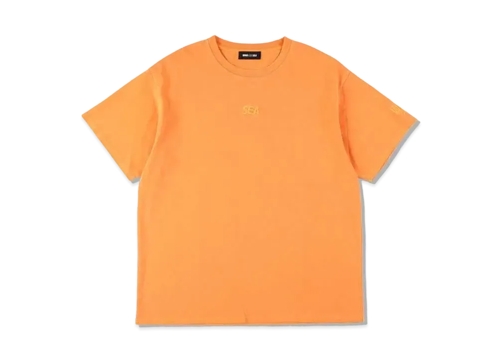 WIND AND SEA SEA (PIGMENT-DYE) S/S T-SHIRT "Orange"