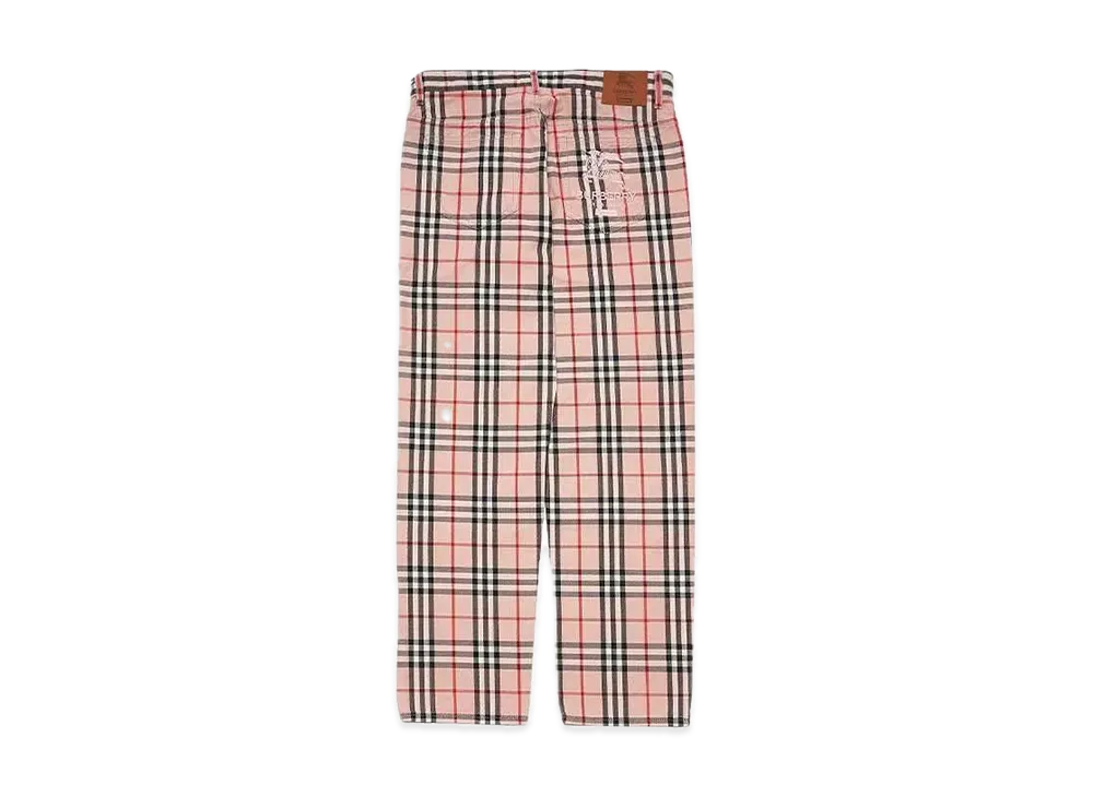 Supreme / Burberry Regular Jean "Pink"