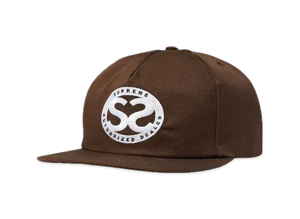 シュプリーム ダブル エス 5 パネル "ブラウン"