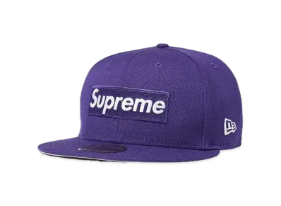 Supreme World Famous Box Logo New Era® "Purple"