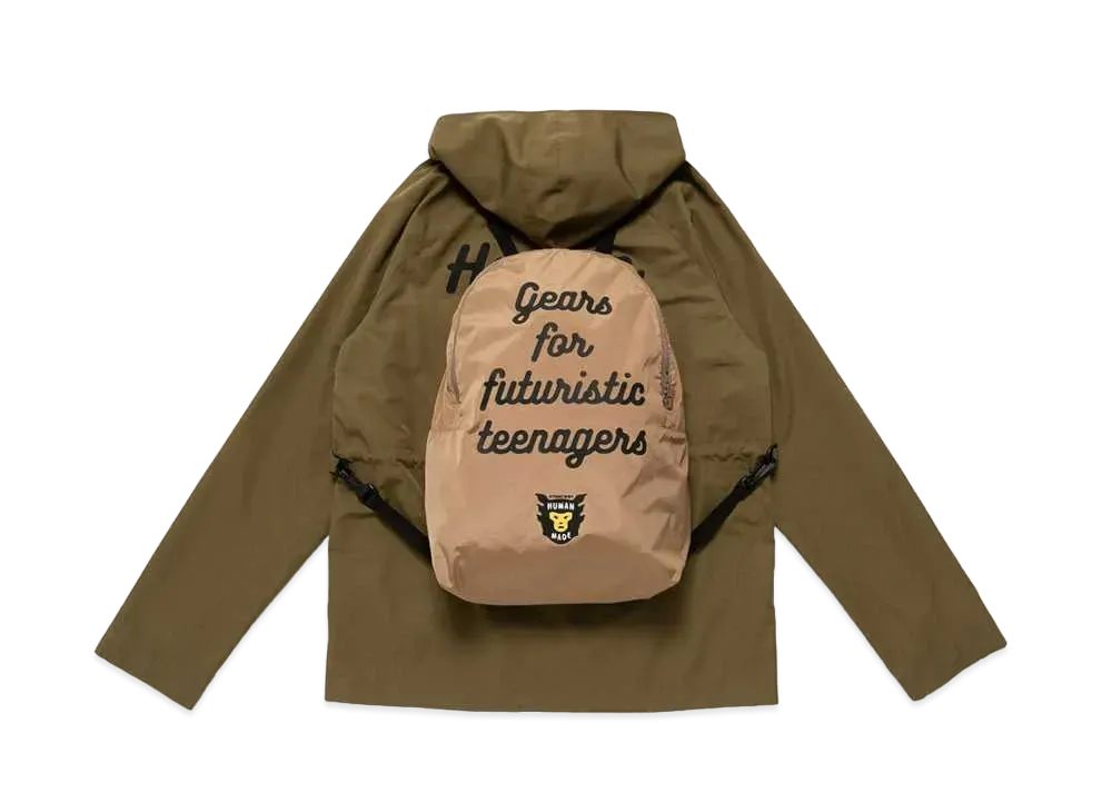 HUMAN MADE WINDBREAKER "Olive"