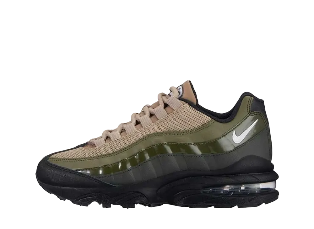 ナイキ GS エアマックス95 "ブラック/カーキセコイア" (キッズ)