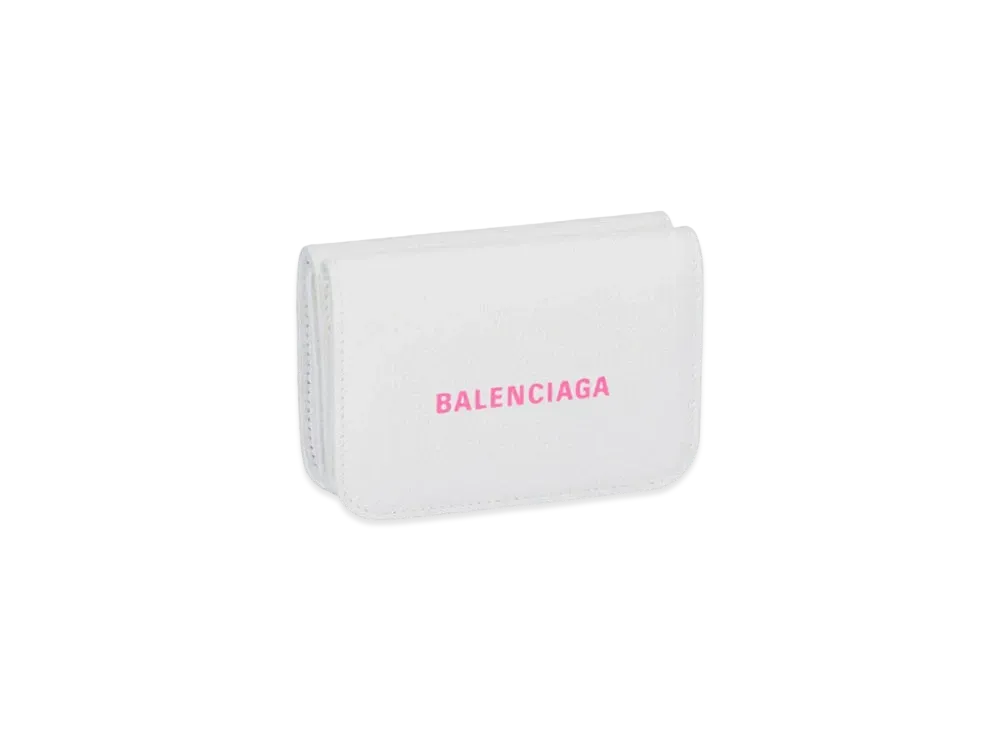 BALENCIAGA Mini Wallet "White/Pink"
