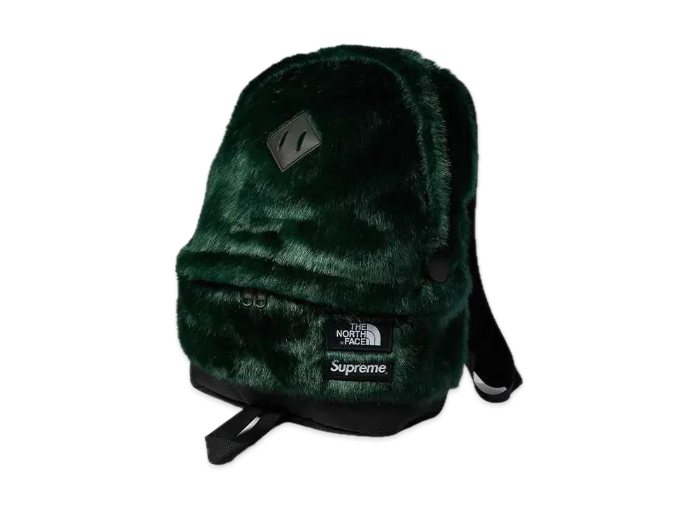 Supreme x The North Face Faux Fur Backpack "Green"