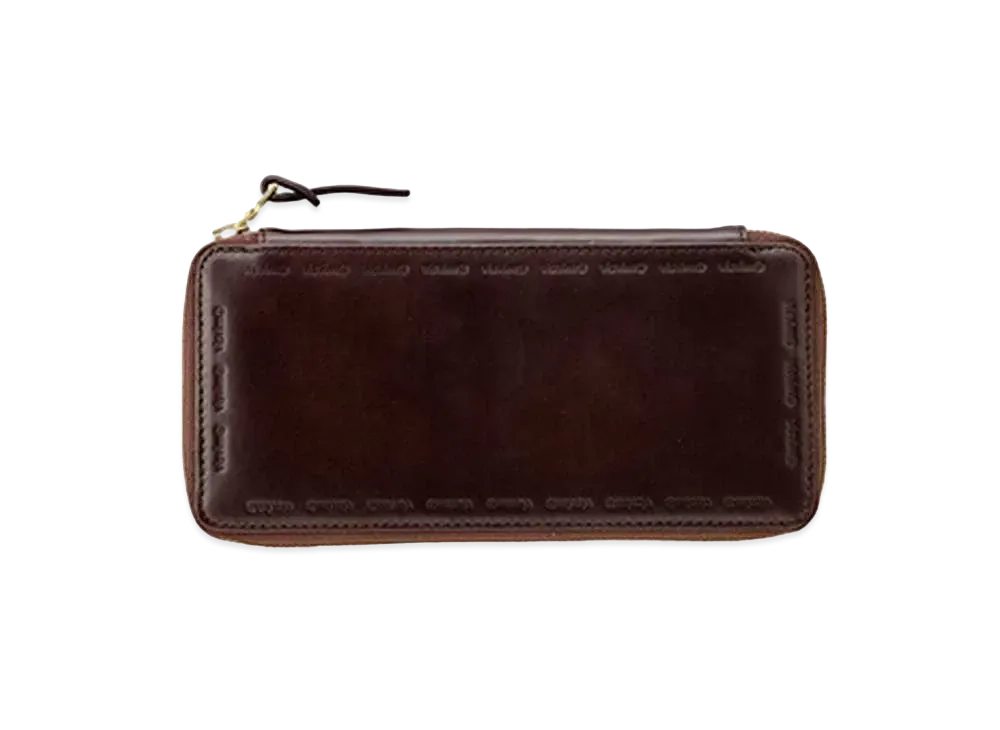 visvim LEATHER LONG WALLET "Dk.Brown"