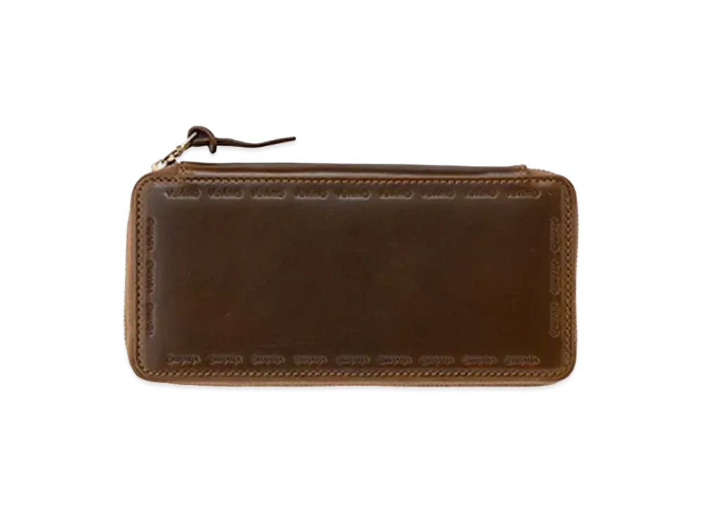 visvim LEATHER LONG WALLET "Mustard"