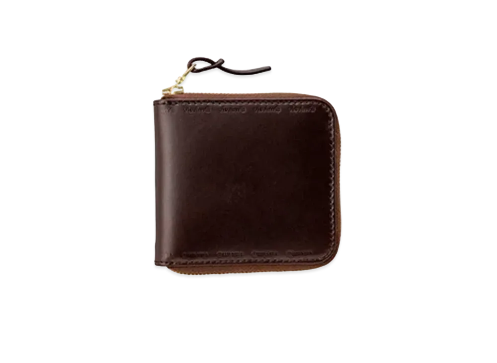 visvim LEATHER BI-FOLD "Dk.Brown"
