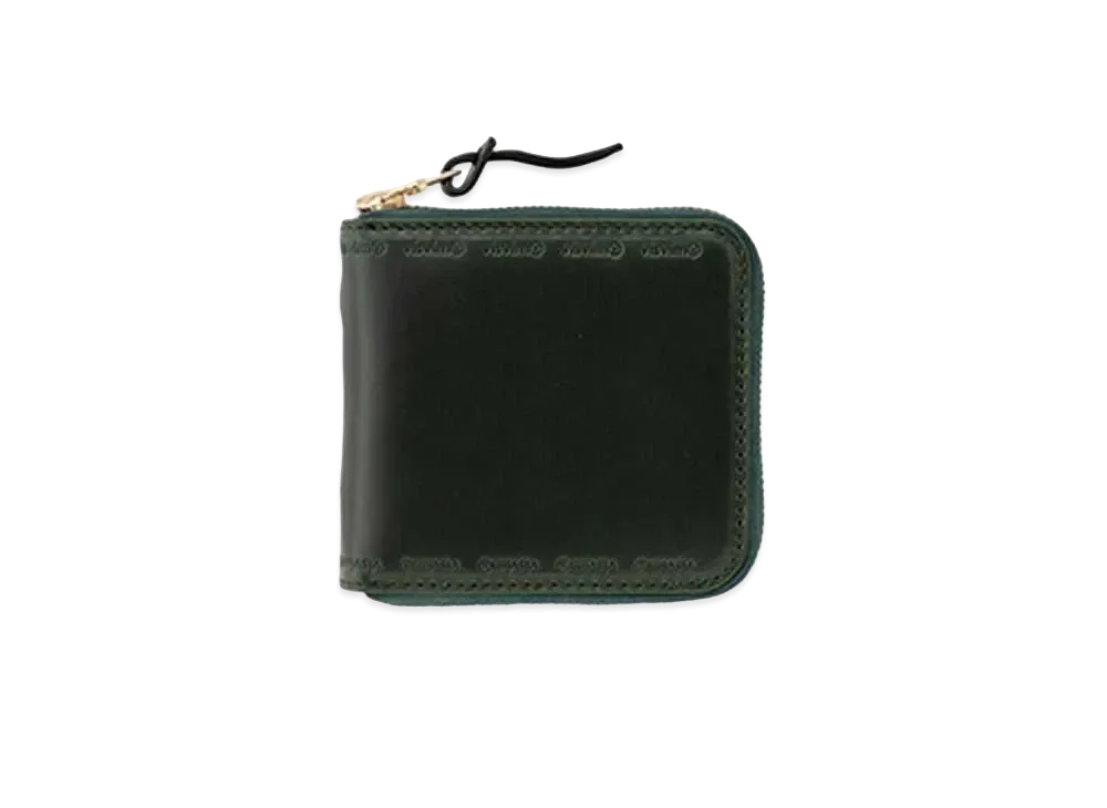 visvim LEATHER BI-FOLD "Green"