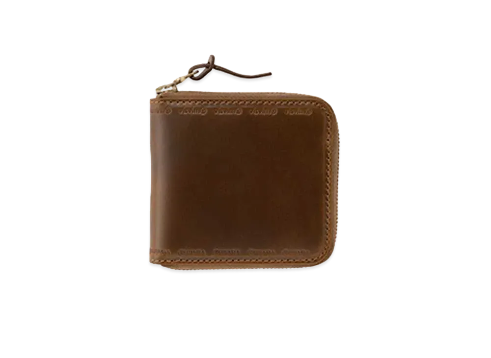 visvim LEATHER BI-FOLD "Mustard"