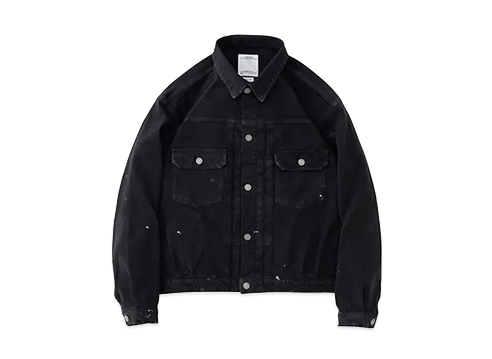 visvim 101XX JKT CRASH (DRY PIQUE) "Black"