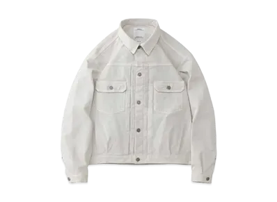 visvim 101XX JKT CRASH (DRY PIQUE) "Ivory"