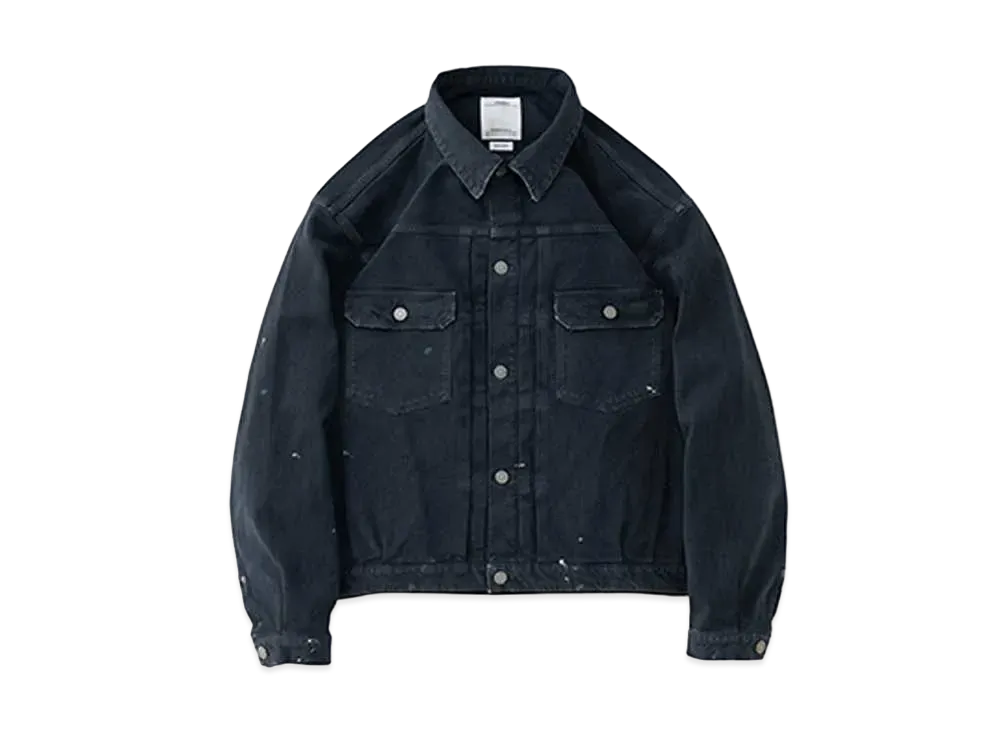 visvim 101XX JKT CRASH (DRY PIQUE) "Navy"