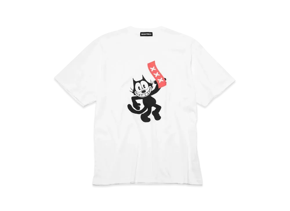 GOD SELECTION XXX T-SHIRT GX-A22-FEST-02 "White"